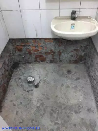 浴室拆除重建-牆壁泥作-防水層施作-屏東浴室裝修