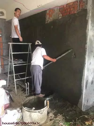 住宅改造重建-紅磚牆泥作-屏東浴室裝修
